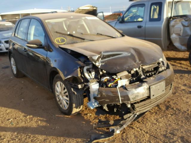 WVWDB7AJ4CW056097 - 2012 VOLKSWAGEN GOLF 黑色 照片 1