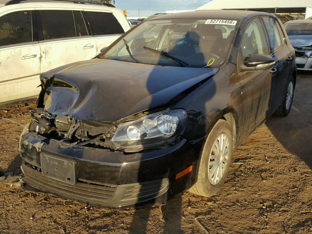 WVWDB7AJ4CW056097 - 2012 VOLKSWAGEN GOLF 黑色 照片 2