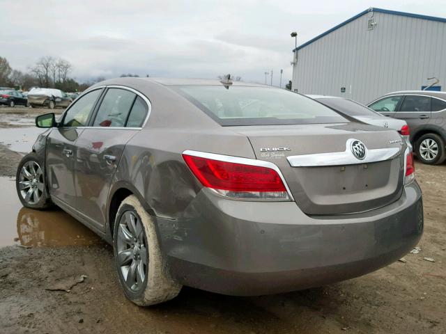 1G4GC5ED7BF364166 - 2011 BUICK LACROSSE C BROWN photo 3