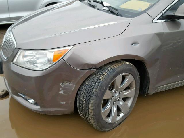 1G4GC5ED7BF364166 - 2011 BUICK LACROSSE C BROWN photo 9