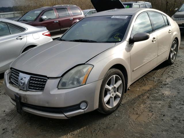 1N4BA41E34C917578 - 2004 NISSAN MAXIMA SE BROWN photo 2