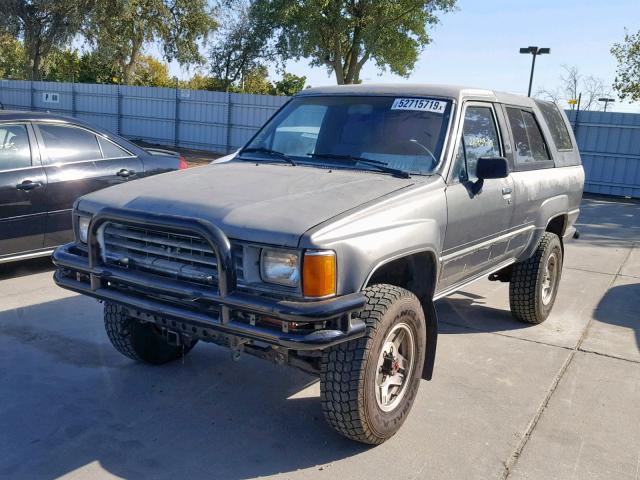 JT4RN62D9K0245054 - 1989 TOYOTA 4RUNNER RN GRAY photo 2