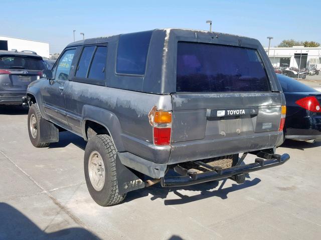 JT4RN62D9K0245054 - 1989 TOYOTA 4RUNNER RN GRAY photo 3