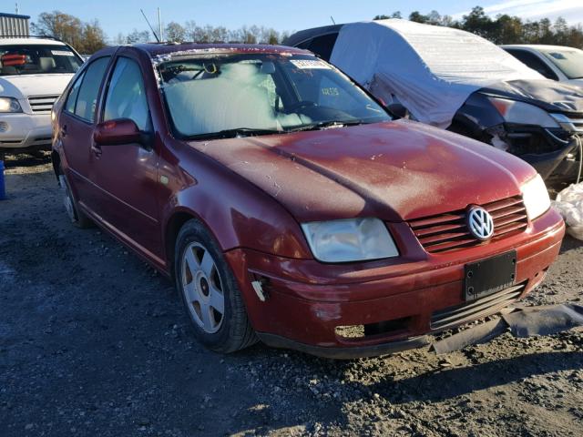 3VWSA29M7YM056286 - 2000 VOLKSWAGEN JETTA GLS RED photo 1