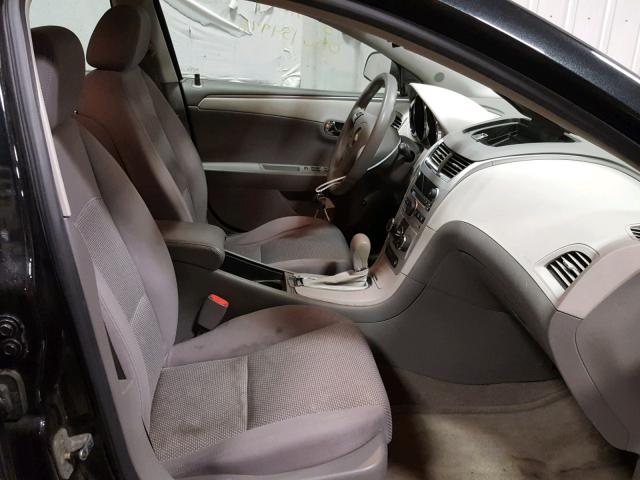 1G1ZG57B784285333 - 2008 CHEVROLET MALIBU LS BLACK photo 5