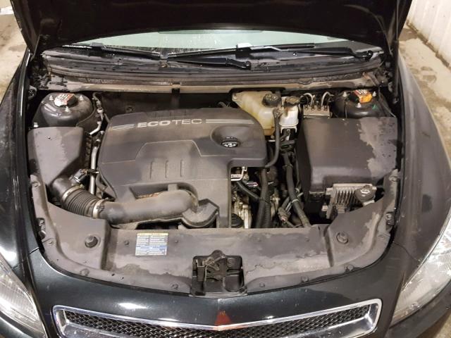 1G1ZG57B784285333 - 2008 CHEVROLET MALIBU LS BLACK photo 7