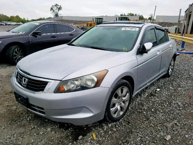 1HGCP2F7XAA140742 - 2010 HONDA ACCORD EX SILVER photo 2