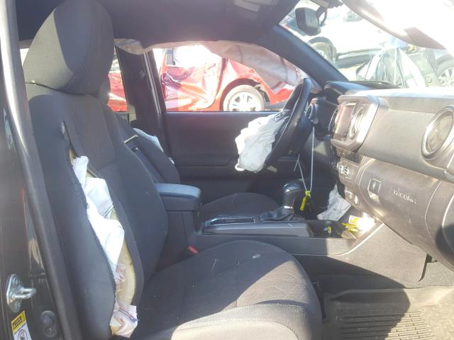 3TMCZ5AN6GM013627 - 2016 TOYOTA TACOMA DOU BLACK photo 5