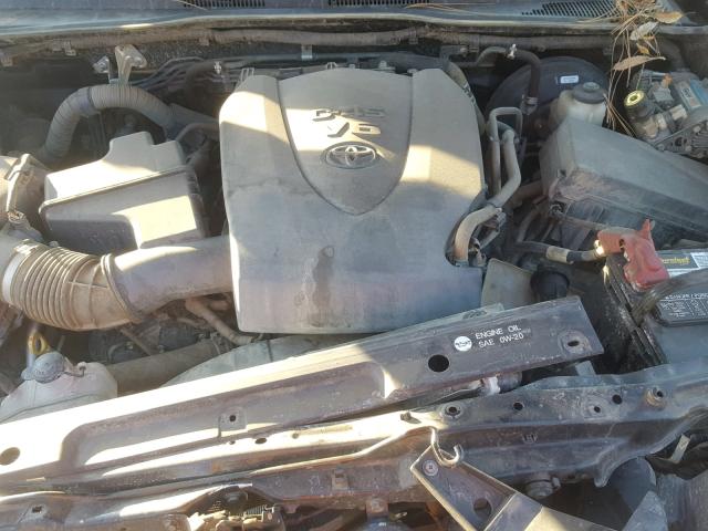 3TMCZ5AN6GM013627 - 2016 TOYOTA TACOMA DOU BLACK photo 7