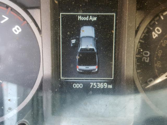 3TMCZ5AN6GM013627 - 2016 TOYOTA TACOMA DOU BLACK photo 8