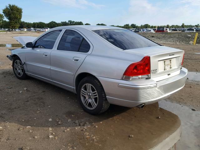 YV1RH592552456566 - 2005 VOLVO S60 2.5T SILVER photo 3