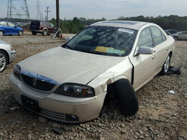 1LNHM87A73Y652359 - 2003 LINCOLN LS BEIGE photo 2