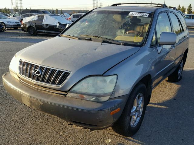 JTJHF10U730315079 - 2003 LEXUS RX 300 GRAY photo 2