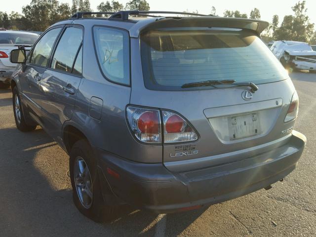 JTJHF10U730315079 - 2003 LEXUS RX 300 GRAY photo 3