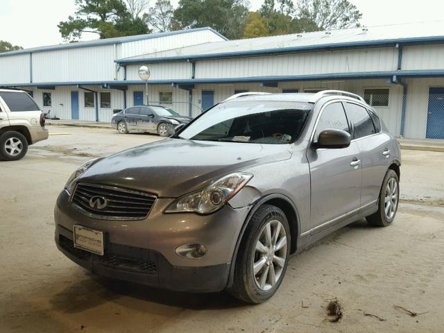 JNKAJ09E38M305513 - 2008 INFINITI EX35 BASE GRAY photo 2