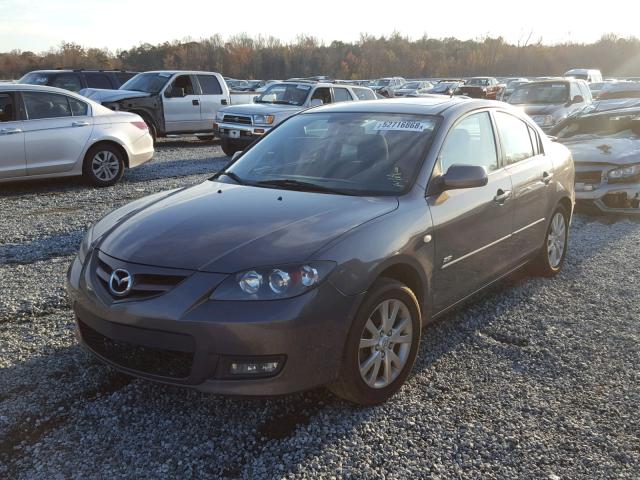 JM1BK123371644239 - 2007 MAZDA 3 S GRAY photo 2