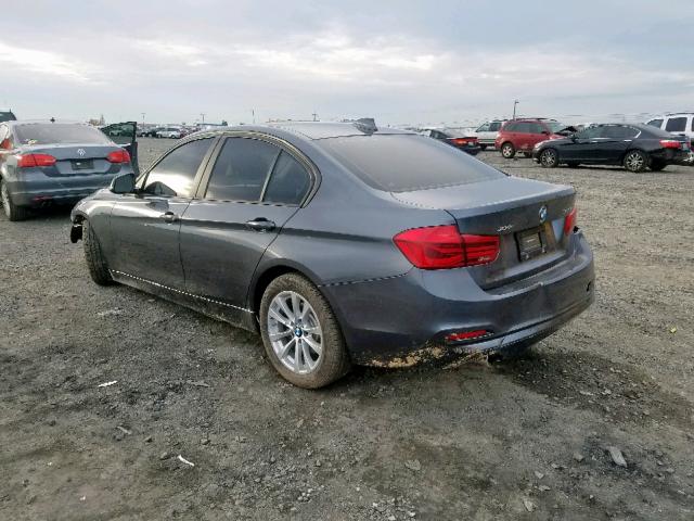 WBA8E5G5XJNU48086 - 2018 BMW 320 XI CHARCOAL photo 3