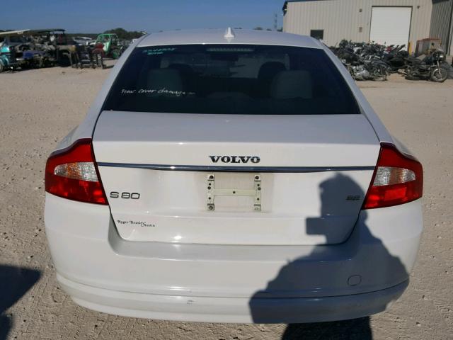 YV1AS982581080453 - 2008 VOLVO S80 3.2 WHITE photo 10