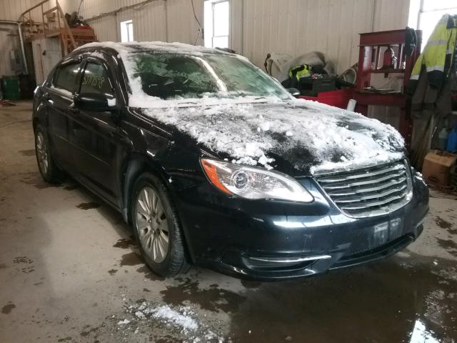 1C3BC4FB6BN558476 - 2011 CHRYSLER 200 LX BLACK photo 1