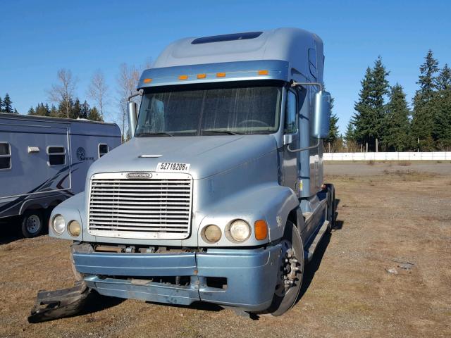 1FUJBBCG32LG29333 - 2002 FREIGHTLINER CONVENTION BLUE photo 2