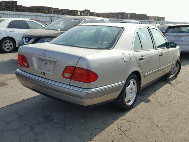 WDBJF72F6VA374819 - 1997 MERCEDES-BENZ E 420 TAN photo 4