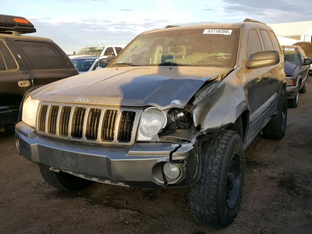 1J4HR48N35C725950 - 2005 JEEP GRAND CHER GOLD photo 2