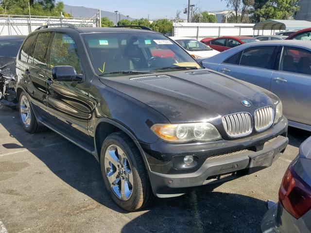 5UXFB53585LV11257 - 2005 BMW X5 4.4I BLACK photo 1