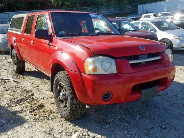 1N6ED29Y74C404719 - 2004 NISSAN FRONTIER C RED photo 1