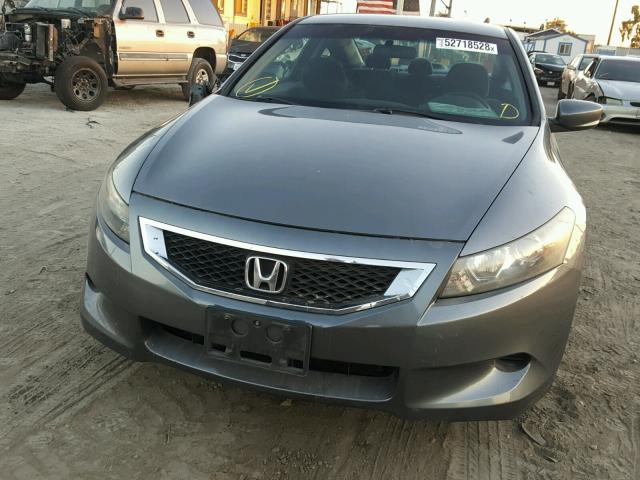 1HGCS12388A028995 - 2008 HONDA ACCORD LX- GRAY photo 10