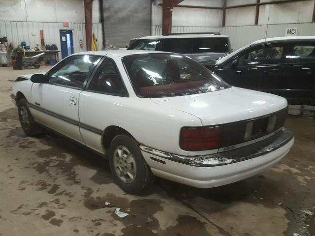 1G3NL1432PM046424 - 1993 OLDSMOBILE ACHIEVA S WHITE photo 3