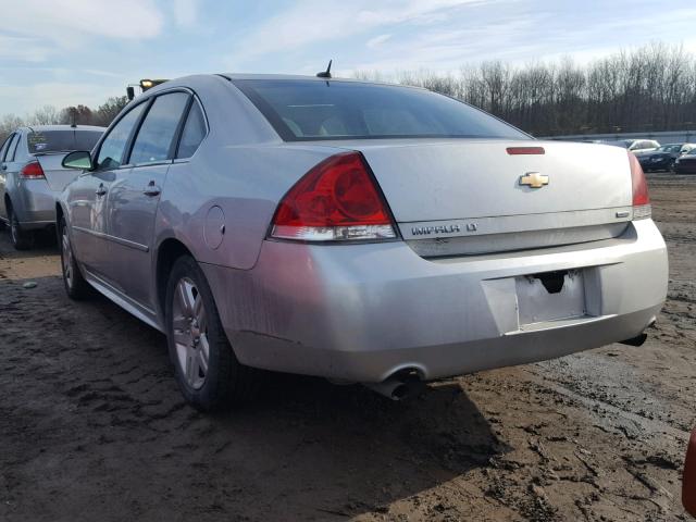 2G1WB5E37E1120855 - 2014 CHEVROLET IMPALA LIM SILVER photo 3