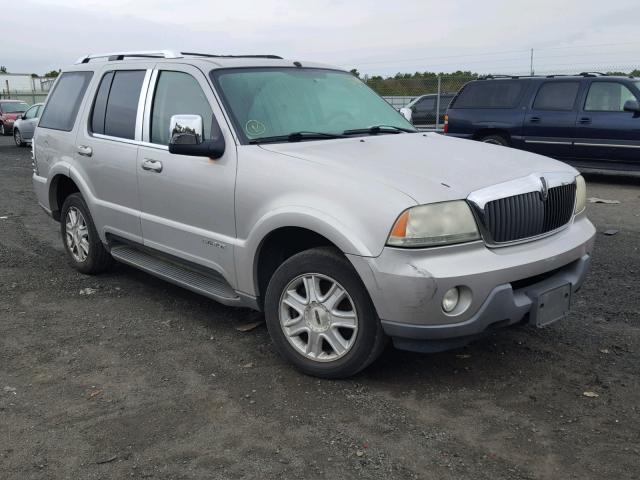 5LMEU88H23ZJ39736 - 2003 LINCOLN AVIATOR 银色 照片 1