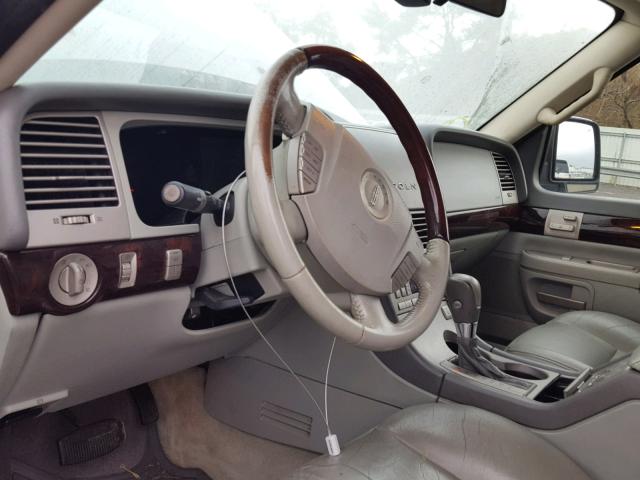 5LMEU88H23ZJ39736 - 2003 LINCOLN AVIATOR 银色 照片 9