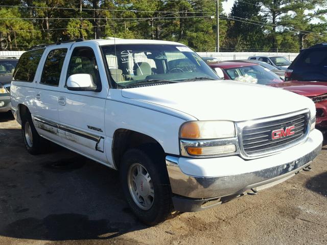 3GKEC16T81G134034 - 2001 GMC YUKON XL C WHITE photo 1