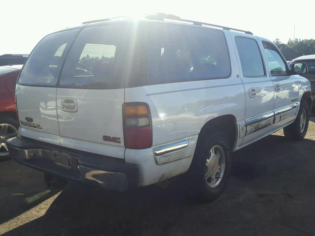 3GKEC16T81G134034 - 2001 GMC YUKON XL C WHITE photo 4