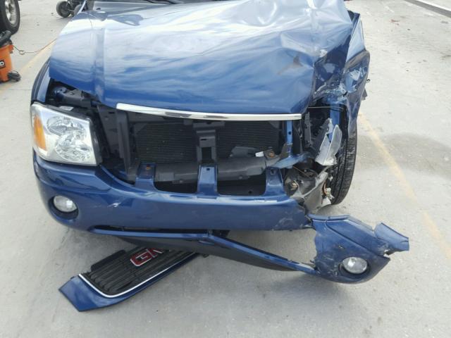 1GKDS13S652242421 - 2005 GMC ENVOY BLUE photo 7