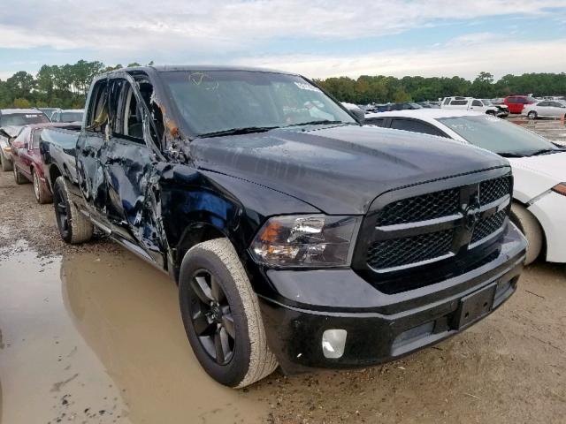 1C6RR6GG0JS223333 - 2018 RAM 1500 SLT BLACK photo 1