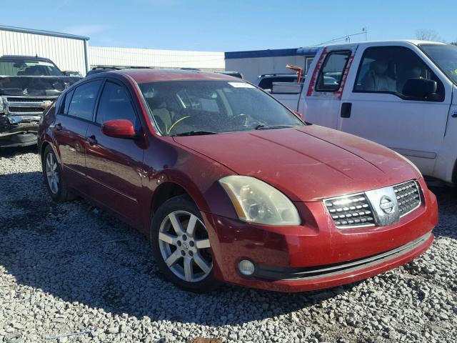 1N4BA41E75C847133 - 2005 NISSAN MAXIMA SE MAROON photo 1