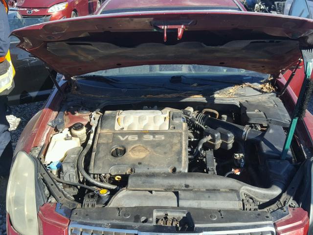 1N4BA41E75C847133 - 2005 NISSAN MAXIMA SE MAROON photo 7