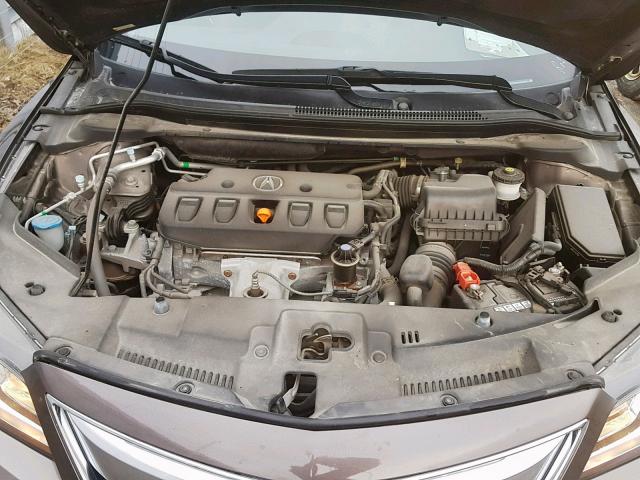 19VDE1F51DE404345 - 2013 ACURA ILX 20 PRE GRAY photo 7