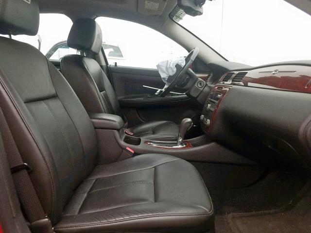 2G1WD58C889212732 - 2008 CHEVROLET IMPALA SUP 红色 照片 5