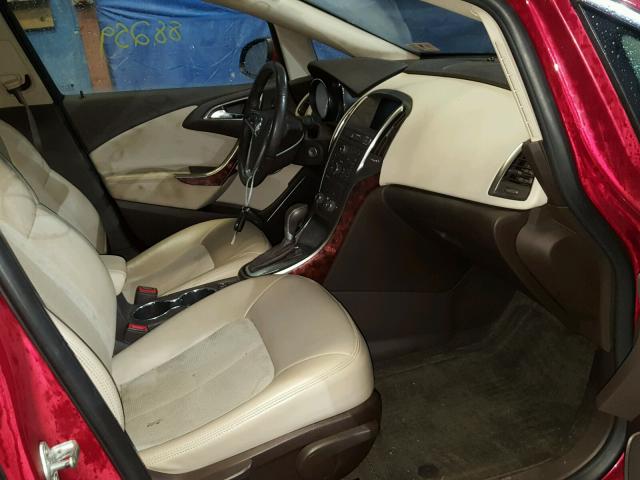 1G4PR5SK5D4141513 - 2013 BUICK VERANO CON RED photo 5