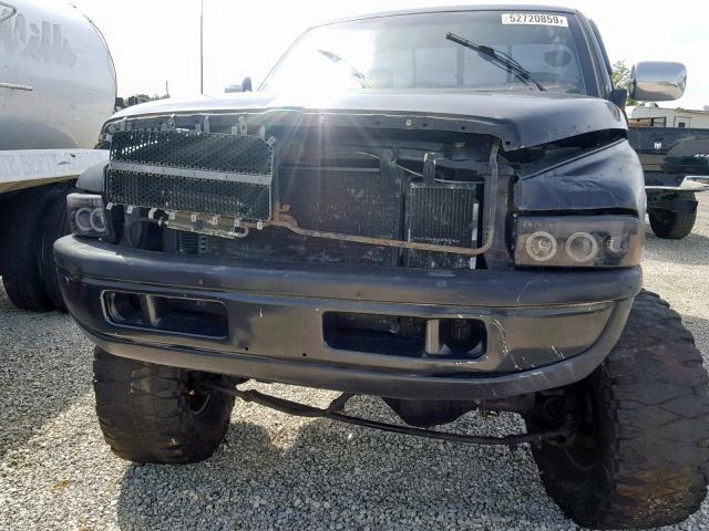 1B7KF26W3SS181780 - 1995 DODGE RAM 2500 BLACK photo 9