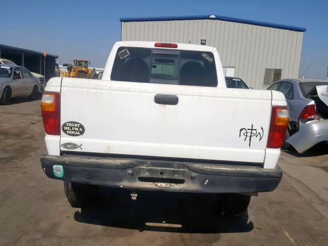 4F4YR12U21TM27363 - 2001 MAZDA B3000 WHITE photo 6