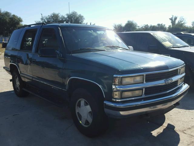 1GNEK13R5TJ314202 - 1996 CHEVROLET TAHOE K150 GREEN photo 1