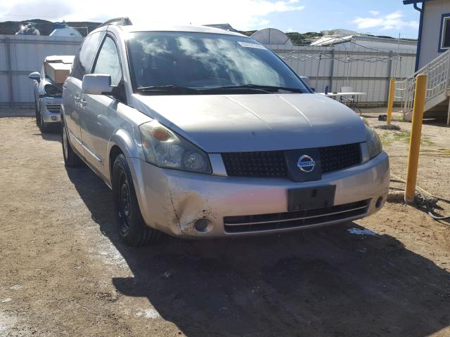 5N1BV28U35N114500 - 2005 NISSAN QUEST S GOLD photo 1