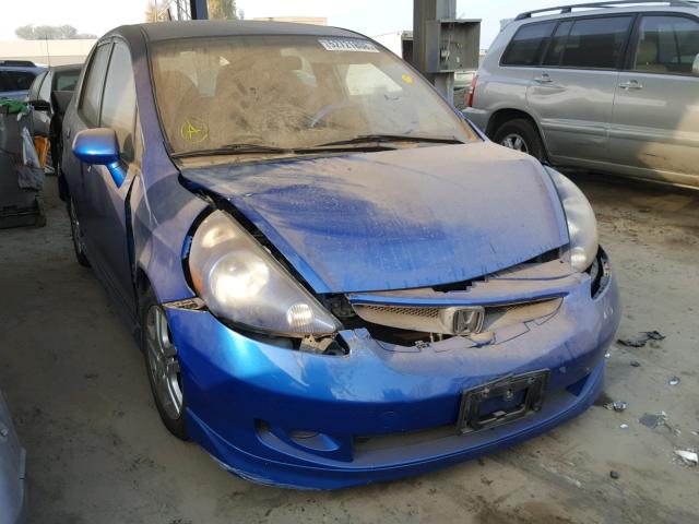 JHMGD38657S029844 - 2007 HONDA FIT S 蓝色 照片 1