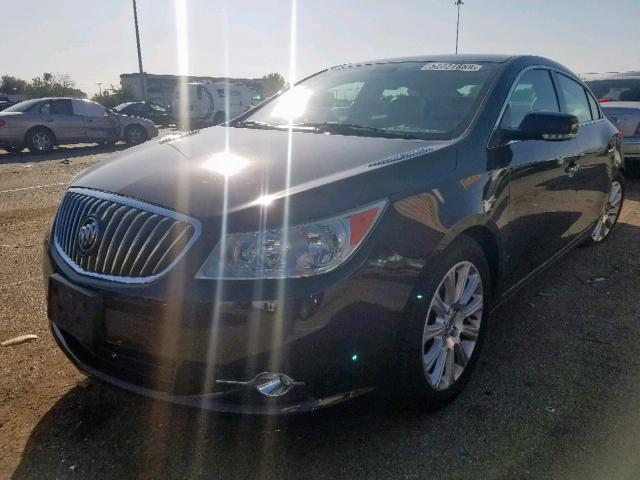 1G4GC5E31DF268558 - 2013 BUICK LACROSSE BLACK photo 2