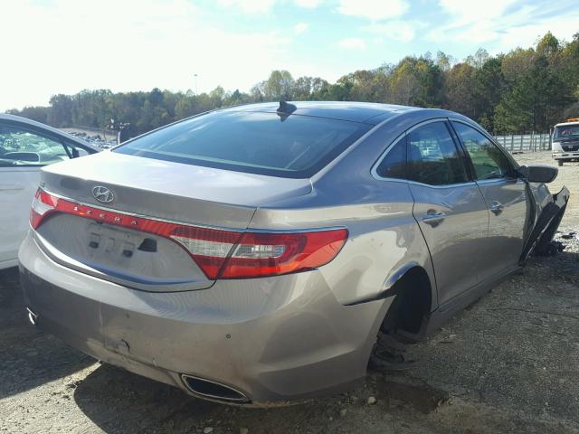 KMHFH4JG2CA173048 - 2012 HYUNDAI AZERA GLS SILVER photo 4