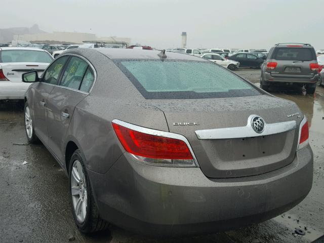 1G4GC5GD3BF307282 - 2011 BUICK LACROSSE C BROWN photo 3